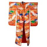 Iro-Uchikake Japanese Wedding Kimono