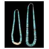 Graduated Turquoise Necklaces
