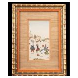 Antique Indo Persian Celluloid Painting