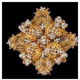 Early Stanley Hagler Oversized Brooch
