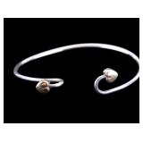 Tiffany and Co. Sterling and 18K Gold Bracelet