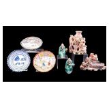 Asian Soapstone Figures, Porcelain, Mud-Men