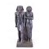 Egyptian King Menkaure MFA Ceramic Statuette