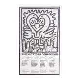 Keith Haring 1984 Signed Poster
