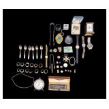 Silverplate, Clocks, and More
