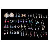 Variety of Vintage Pierced Earrings