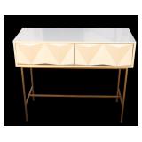 Mid-Century Modern Table with Two Drawers