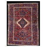 Semi Antique Handmade Persian Rug ~5x6