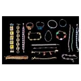Pearl, Jade, and Other Costume Bracelets