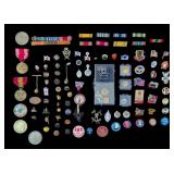 Military Insignia, Lapel Pins, and More