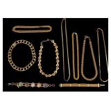 Designer Gold Tone Jewelry