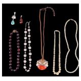 Sterling, Mother of Pearl, and Other Jewelry