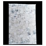 Modern Machine-Woven Silk Area Rug