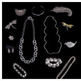 Silver Tone Costume Jewelry