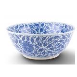 Large Chinese Blue & White Porcelain Bowl
