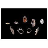 Sterling Silver Rings, Pendants, and More