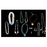 Natural Stone and Other Necklaces