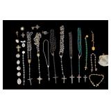 Vintage Rosaries and Prayer Medallions