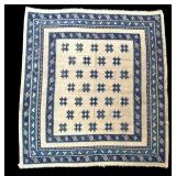 Semi-Antique Handmade Turkish Area Rug
