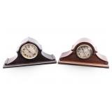 2 Gilbert Mantel Clocks