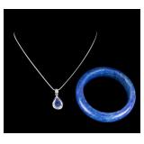 Sterling and Lapis Lazuli Jewelry