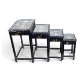 Chinese Lacquer Nesting Tables