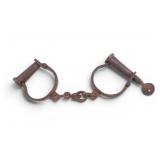 Civil War-Era Antique Iron Shackles
