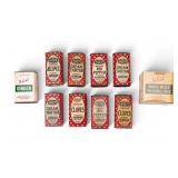 9 Tins and 1 Box of Spices