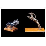 Mack Truck, Impala Hood Ornaments on Mounts