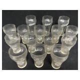 15 Coca-Cola Vintage Glasses