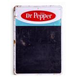 Vintage Dr. Pepper Tin Litho Menu Chalkboard