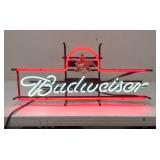 Vintage Neon Budweiser Bar Sign