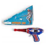 Tin Friction Astroray Gun In Original Box