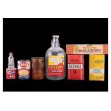 Vintage Household Grocery Items