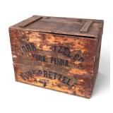 Vintage York Pretzel Company Crate