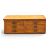 Oak Apothecary Filing Cabinet