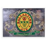 Ballantine Ale Advertising Mirror