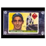 1955 Topps Sandy Koufax Rookie Baseball Card