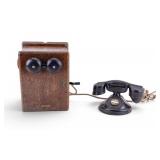 Antique Western Electric D1 Desk Telephone Set