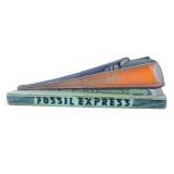 Fossil Express Resin Train Display