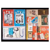Vintage Magazine Covers and Advertising Collage