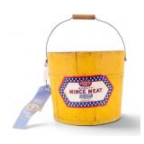 Wooden ASCO Brand Mincemeat Container