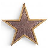 Early Puntched Tin Star 2ft  9 inches Diameter