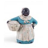 Early Black Memorabilia Aunt Jemima Iron Coin Bank