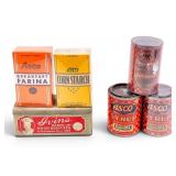 Vintage Biscuit Tin and Food Advertising