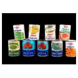 9 Canned Vegetables, Various Brands