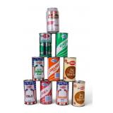 10 Vintage Soda Cans
