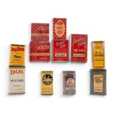 11 Vintage Spice Tins