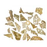 Antique Chinese White Celadon Jade Trinkets