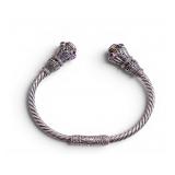 Sterling Silver Hinged Cuff Bracelet 24 grams